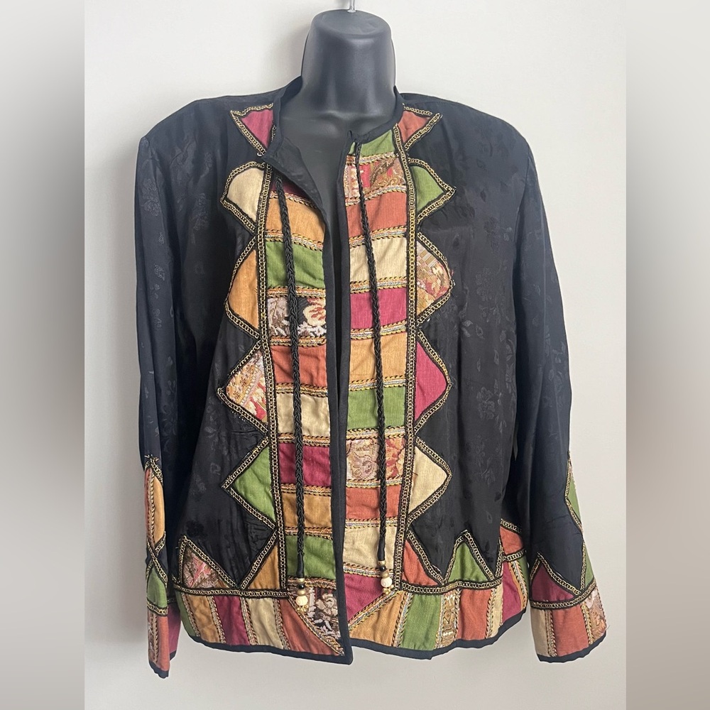 Allure vintage patchwork jacket